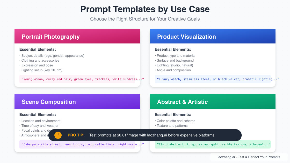 Prompt Templates by Use Case