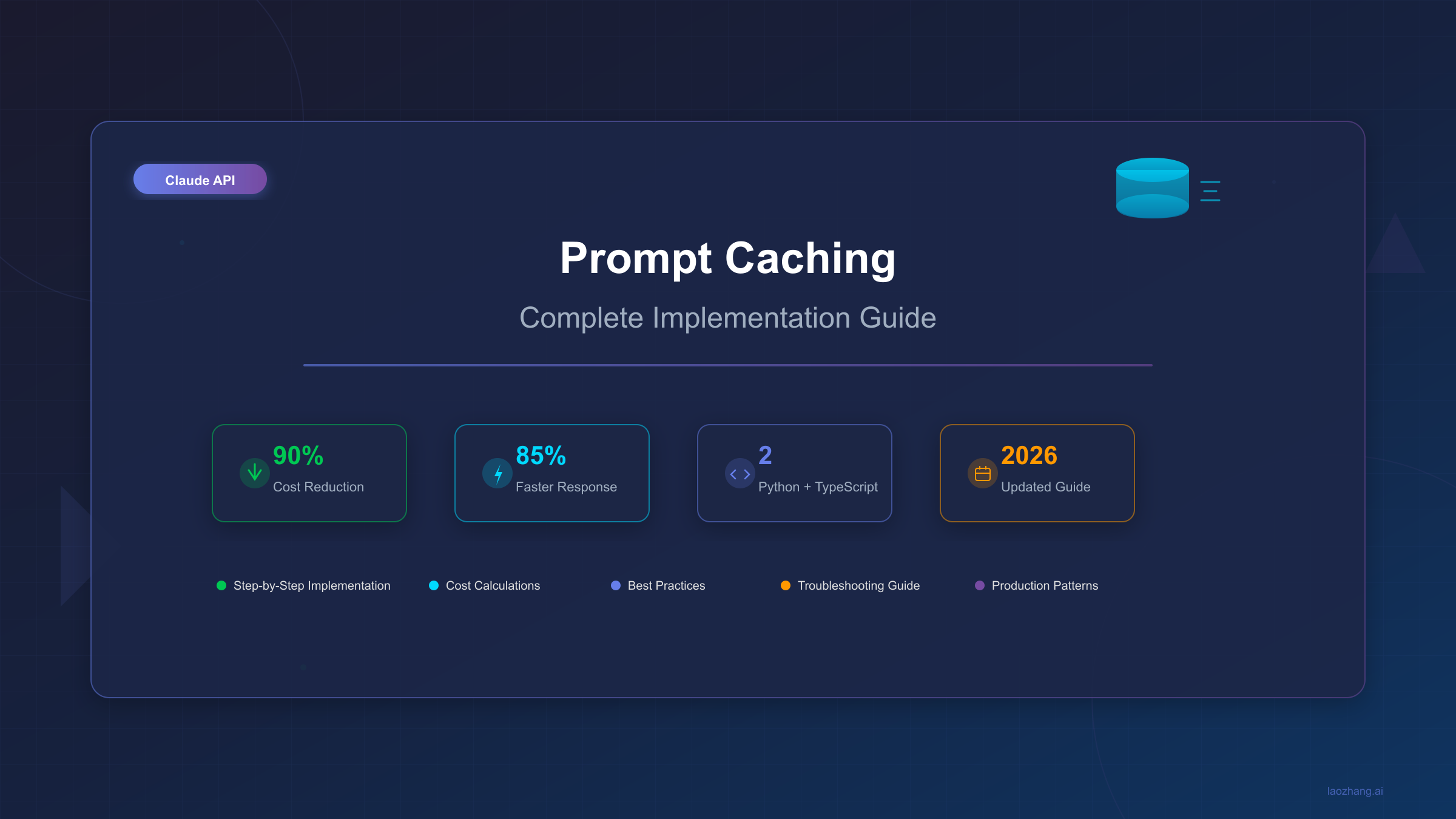 How to Use Prompt Caching in Claude API: Complete 2026 Guide with Code Examples