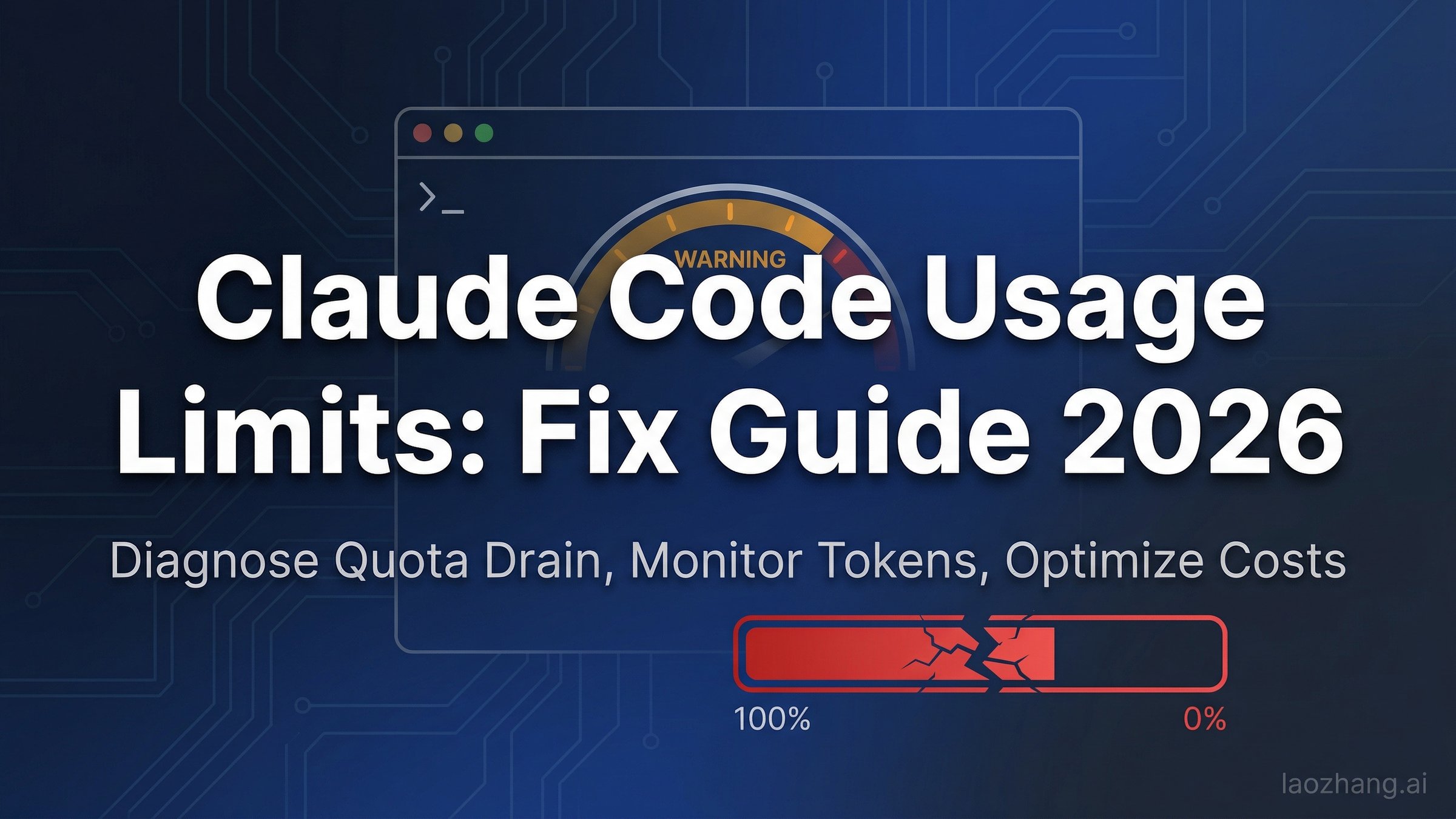 Claude Code Usage Limit Issues in 2026: Why Your Quota Drains Fast and How to Fix It