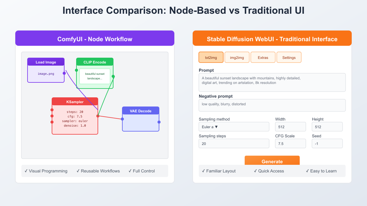 Interface Comparison