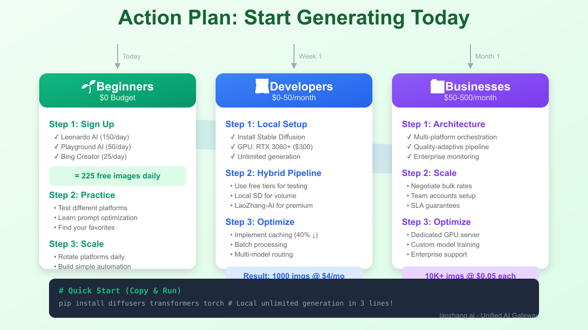 Action plan roadmap