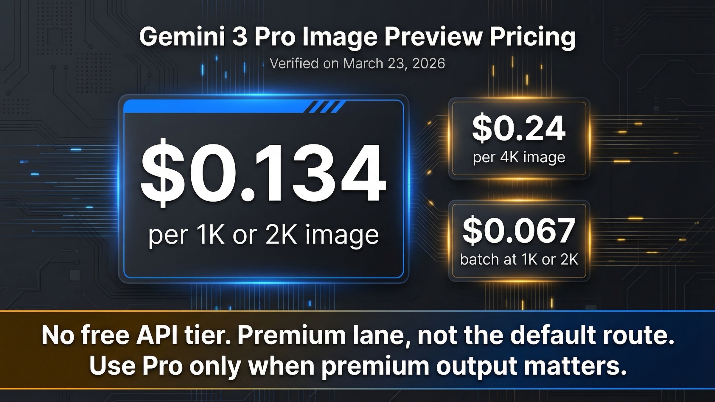Gemini 3 Pro Image Preview API Pricing: Official Cost Guide