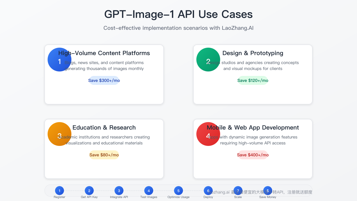 GPT-Image-1 API implementation use cases and cost savings