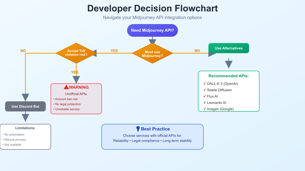 Developer Decision Flowchart