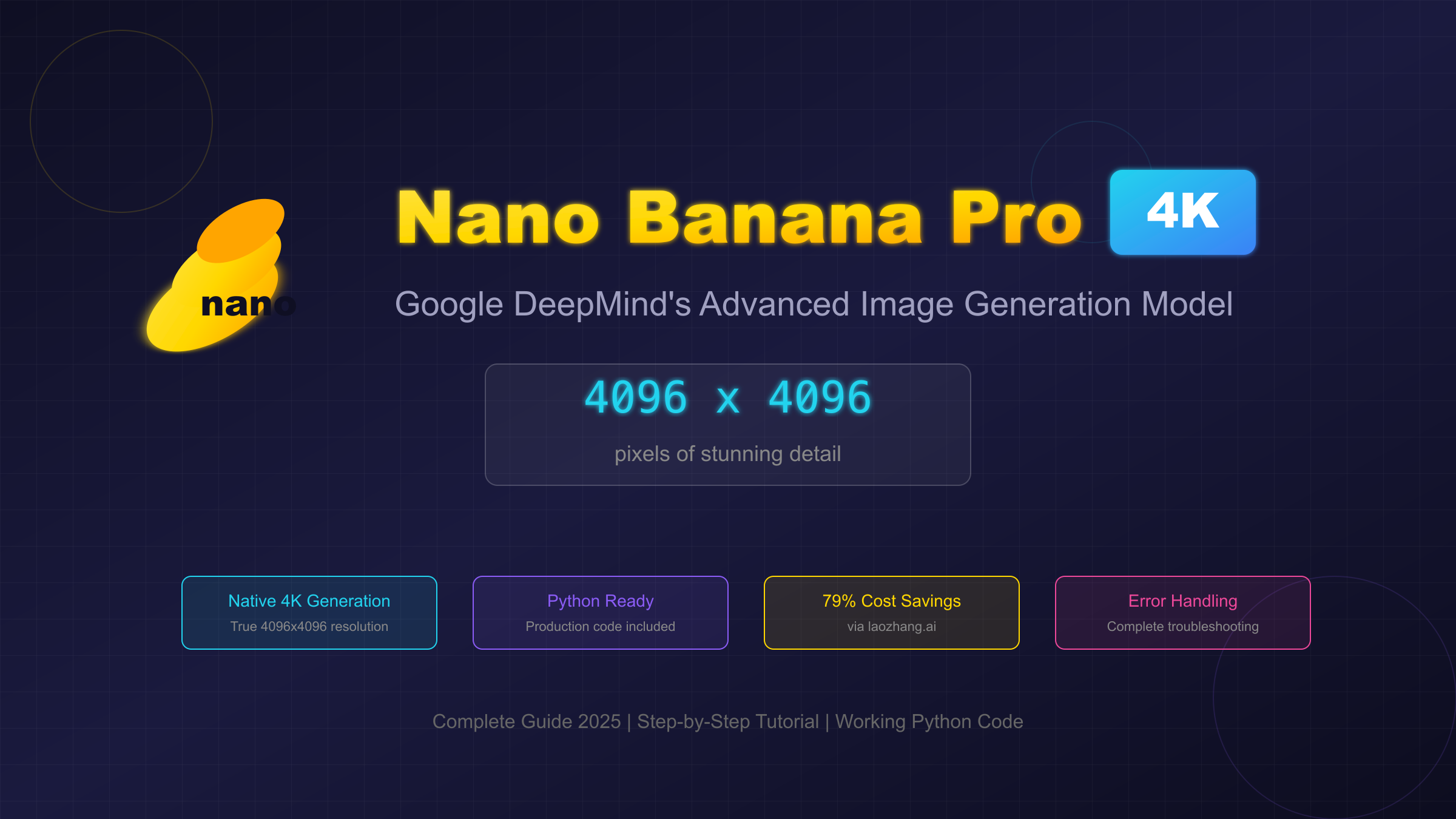 How to Generate 4K Images with Nano Banana Pro: Complete Guide 2025