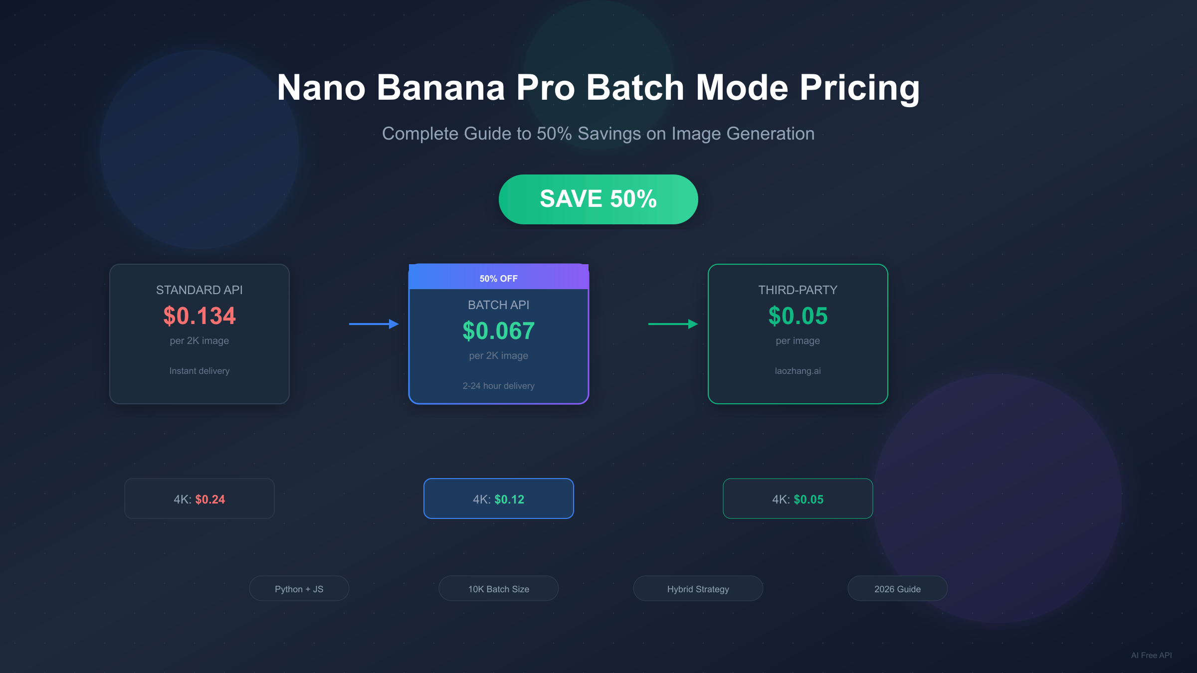 Nano Banana Pro Batch Mode Pricing: Complete Guide to 50% Savings (2026)