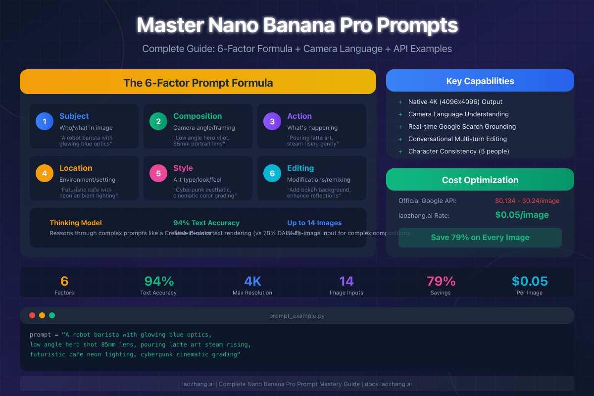 Master Nano Banana Pro Prompts: Complete Guide from Beginner to Expert (2025)