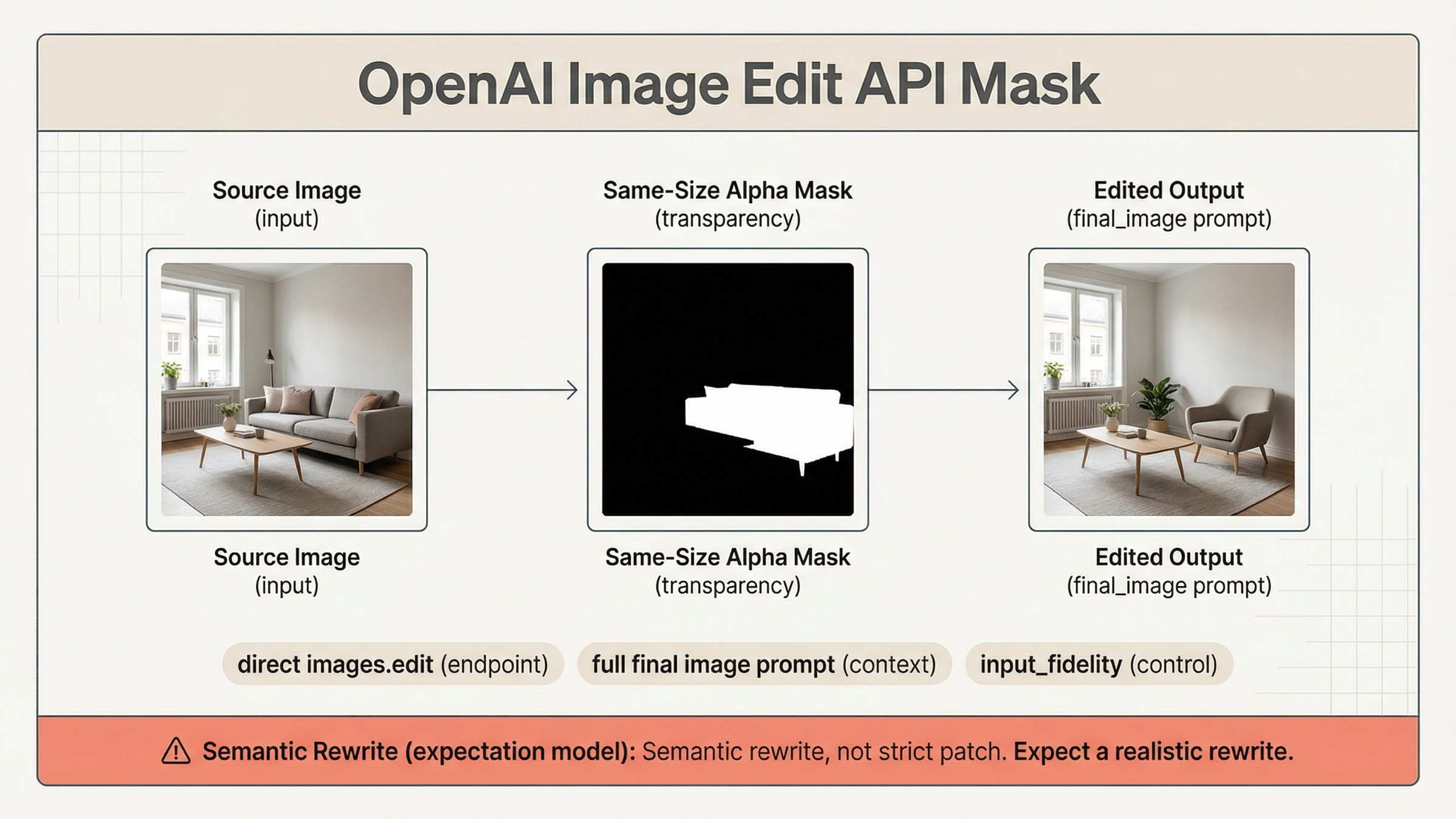 OpenAI Image Edit API Mask: Use Masks Without Whole-Image Rewrites