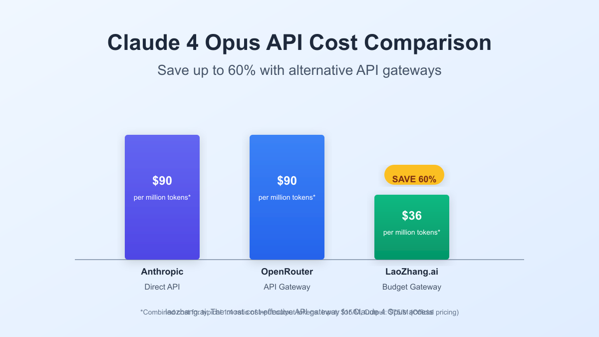 OpenRouter Claude 4 Opus Cheaper Access: Ultimate Cost-Saving Guide (2025)