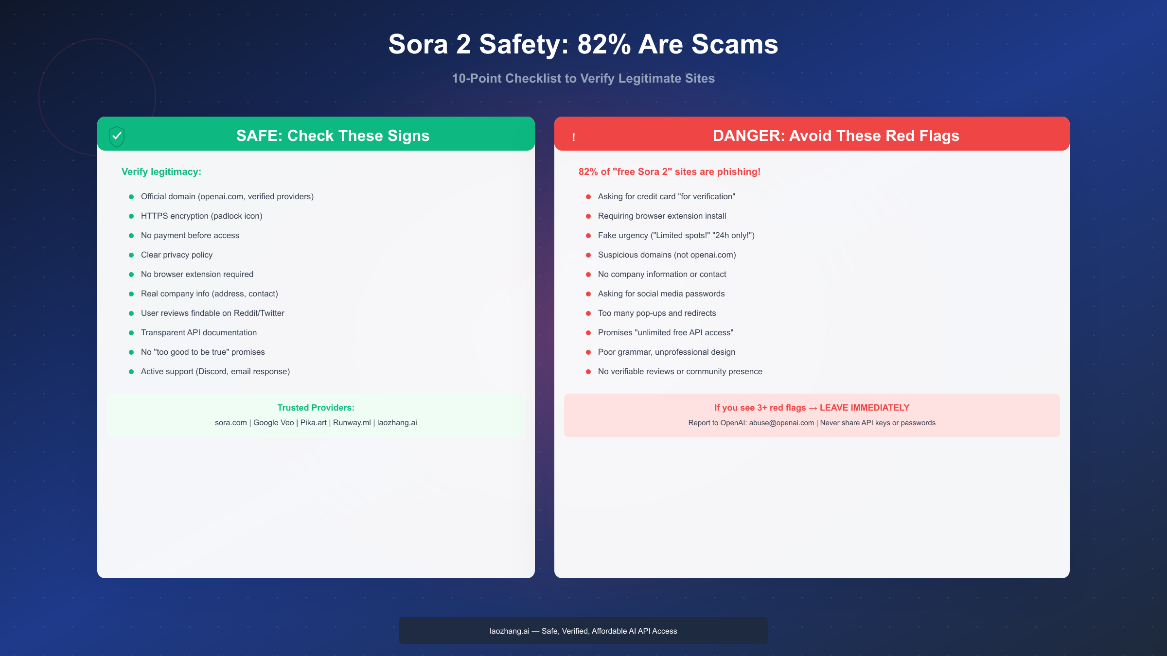 Sora 2 Safety Checklist - Avoid Phishing