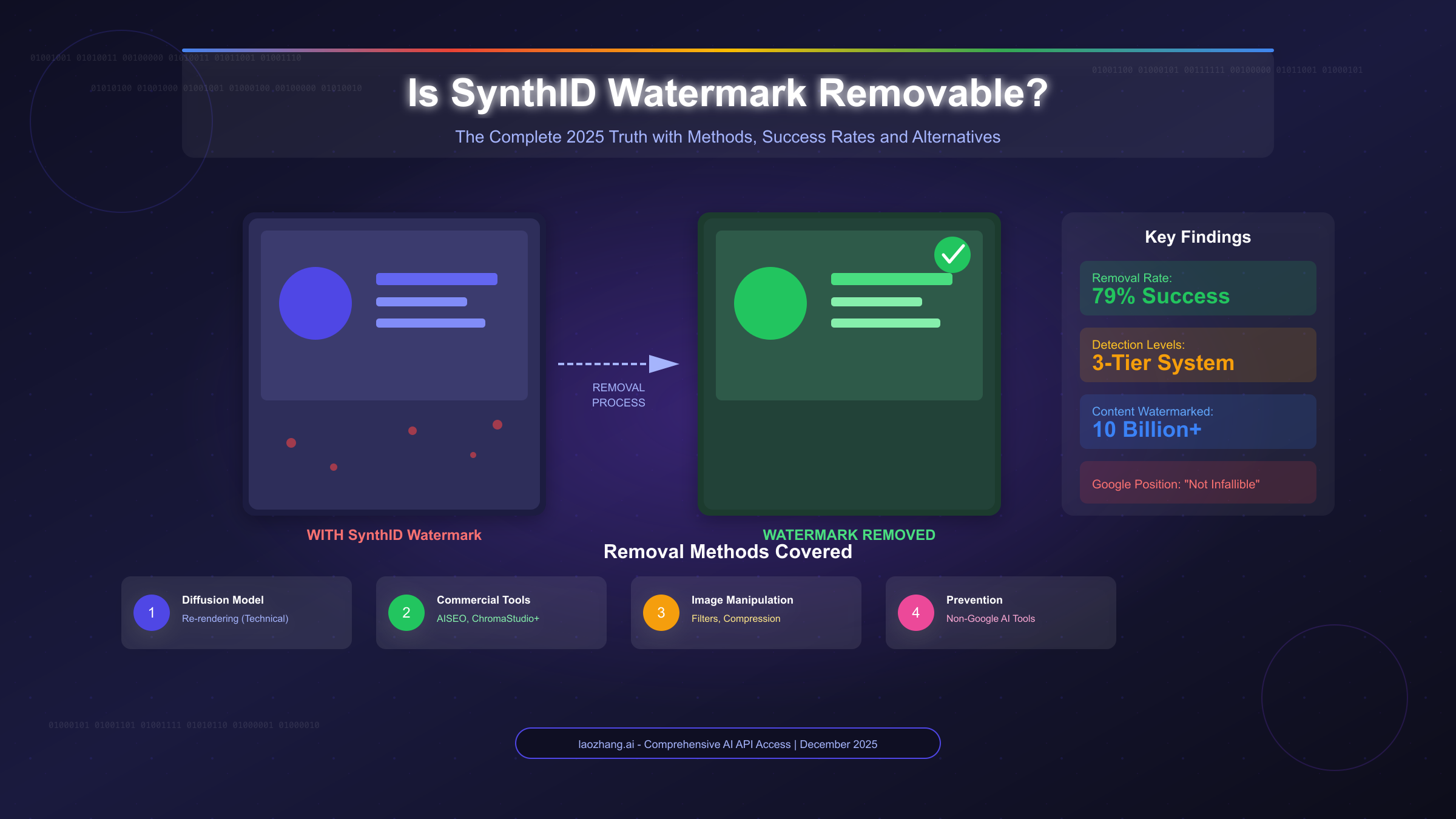 Is SynthID Watermark Removable? The Complete 2025 Truth with Methods & Alternatives