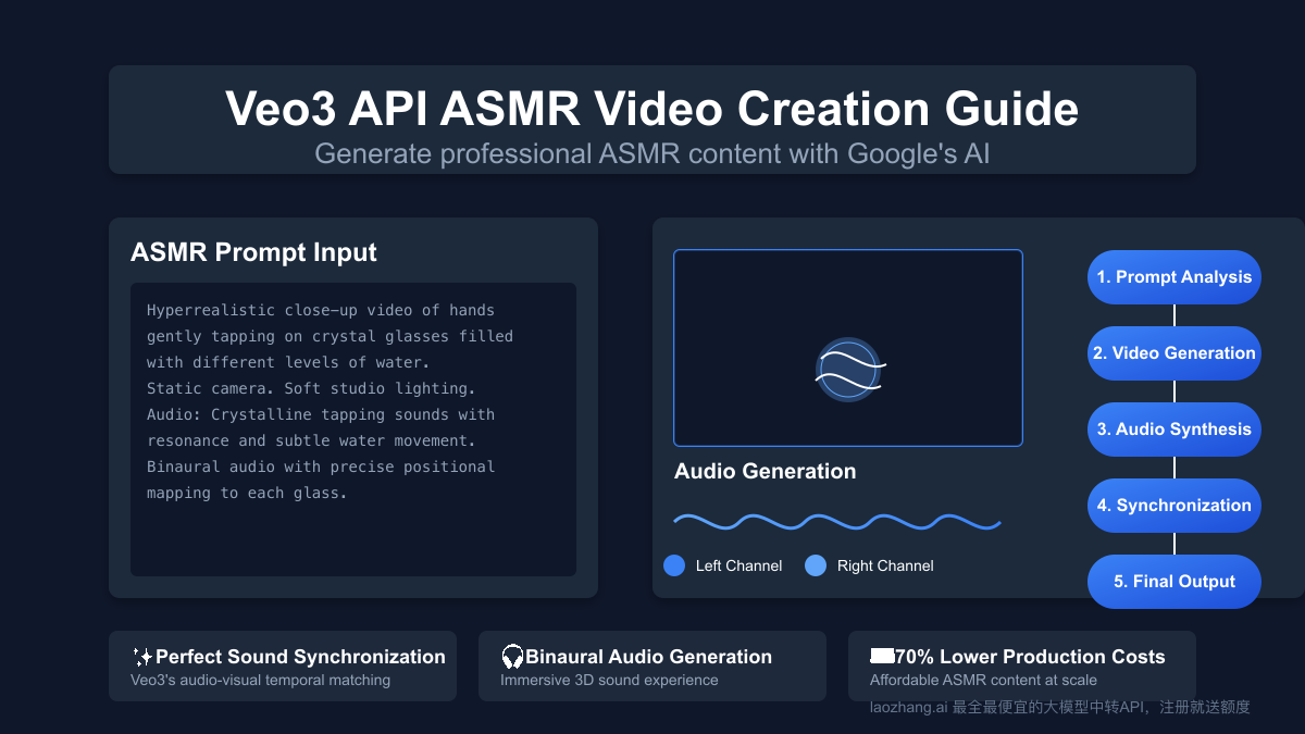 Veo3 API ASMR Video Creation Guide: Ultimate Tutorial 2025