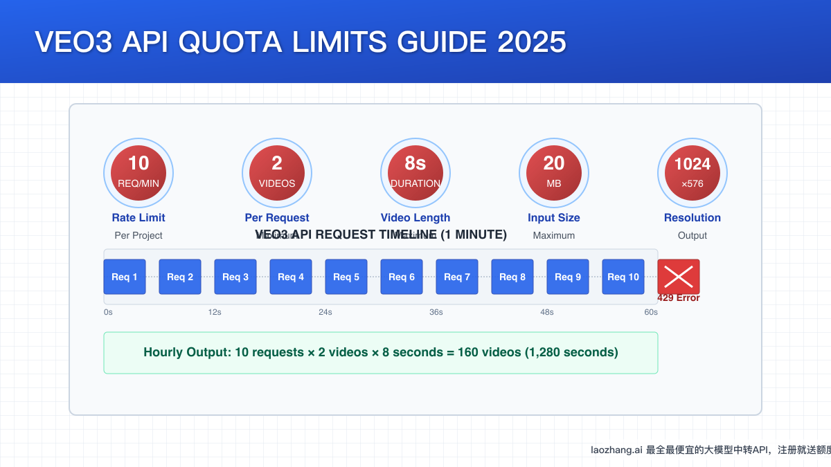 Veo3 API Quota Limits Guide 2025: Maximizing Your Video Generation Potential