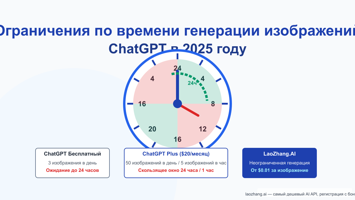 Ограничения по времени генерации изображений в ChatGPT: Полное руководство 2025