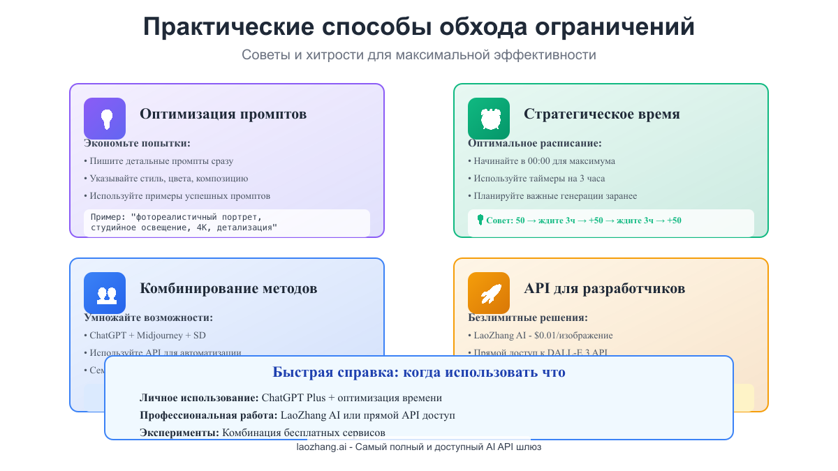 Практические способы обхода ограничений