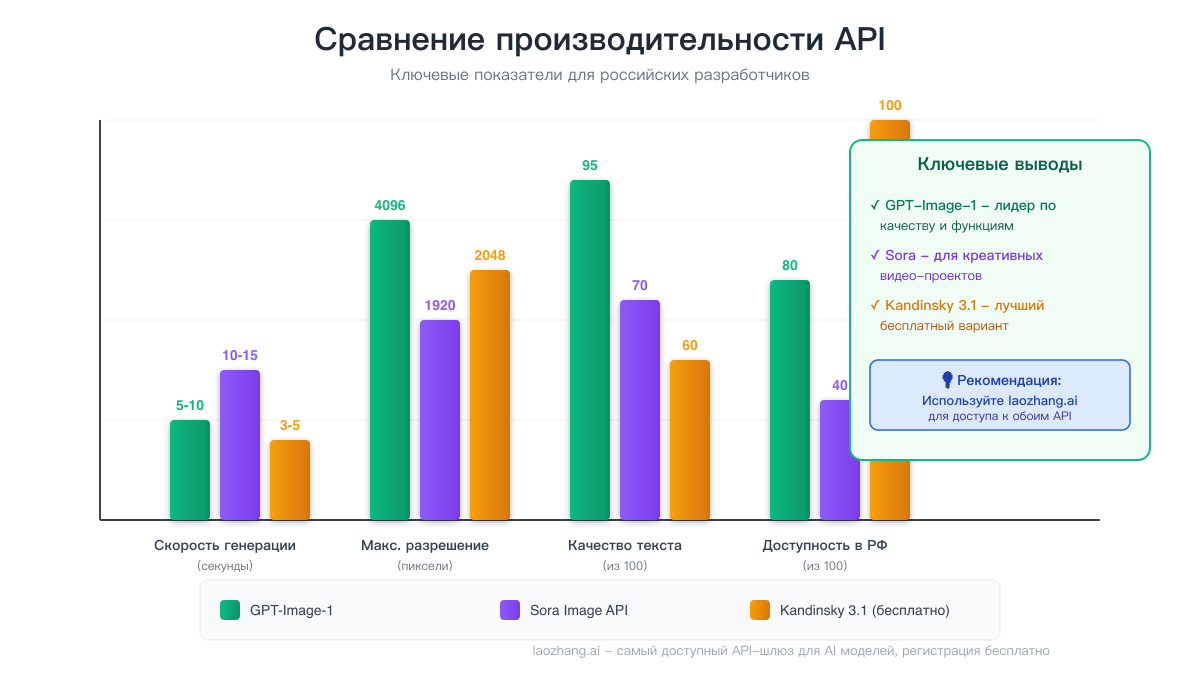 Сравнение производительности API